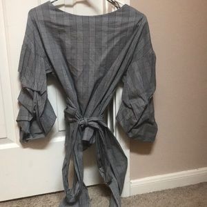 Zara dress tie shirt